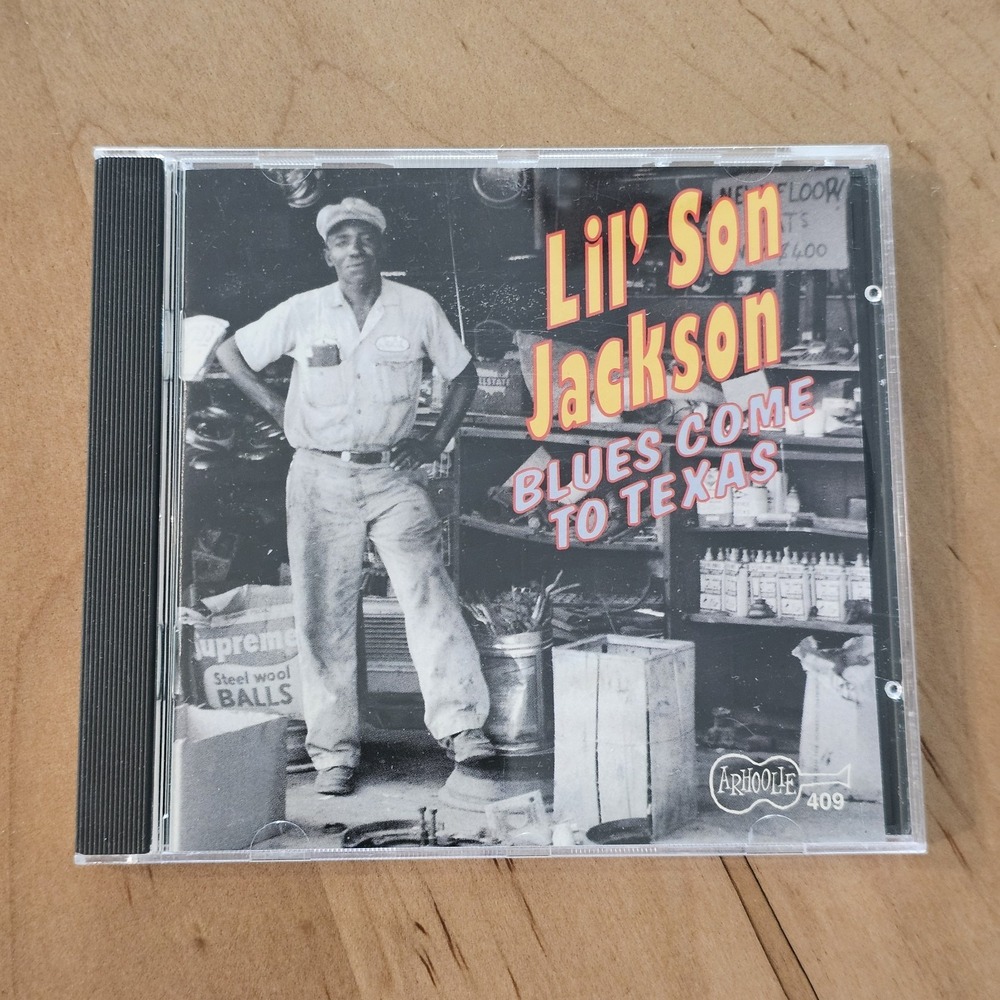 Melvin "Lil' Son" Jackson - Blues Come to Texas Arhoolie CD‎ 409